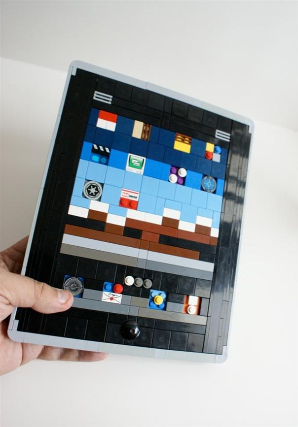 Lego Tablet Computer Model → Iri Mockup